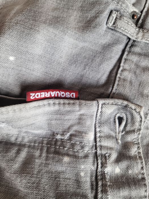 Дънки DSQUARED2 светло сиви
