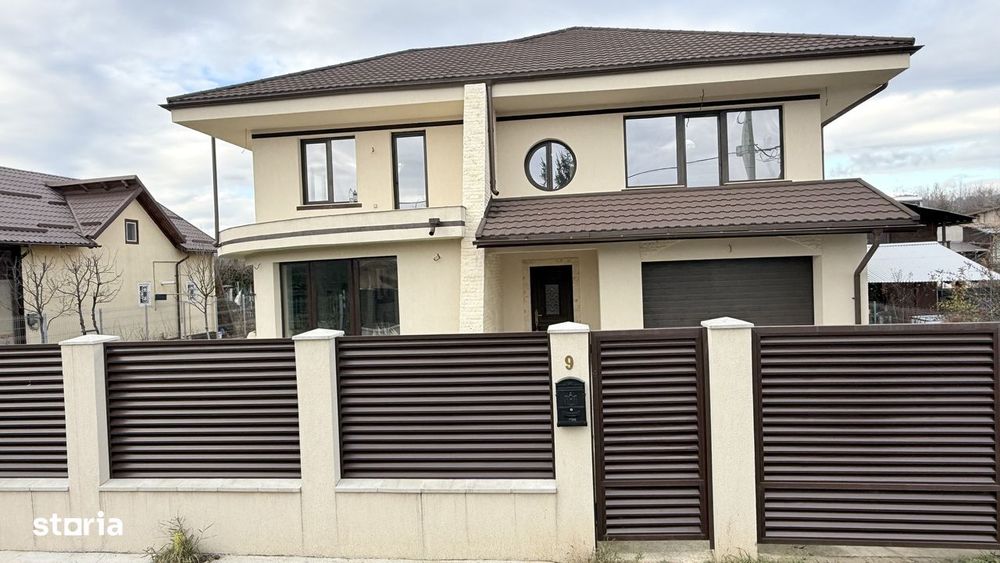 Vila Delux P+1 cu terasă și garaj + teren intravilan 783mp