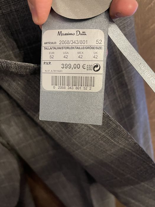 costum editie limitata Massimo Dutti