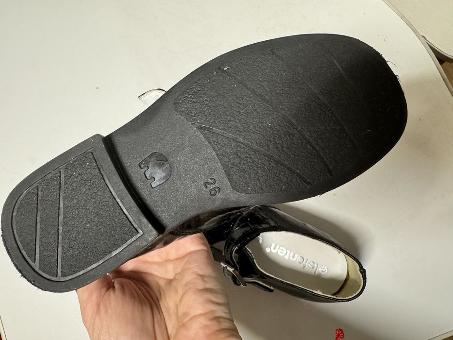 Кожаные туфли для девочки elefanten