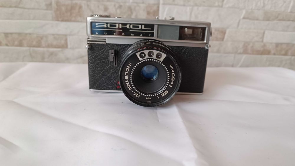Стар механичен фотоапарат - СОКОЛ / SOKOL AUTOMATIK - 1972 години