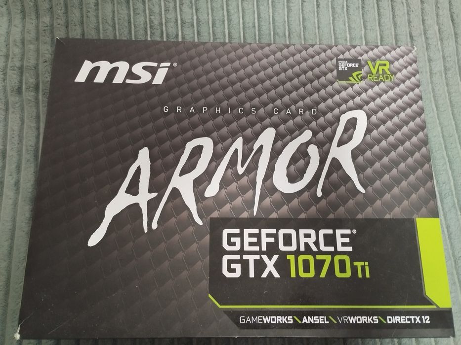 Видеокарта MSI GTX 1070 Ti 8GB