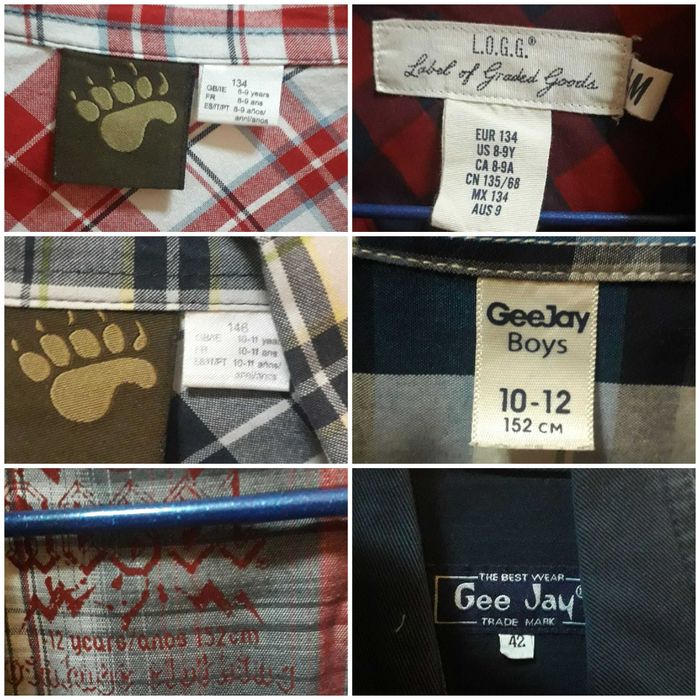 Рубашки р 134- 152