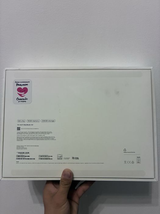 MacBook Air M4•16/256GB/100%