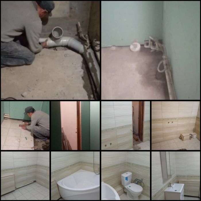 Кафельщик, сантехник.