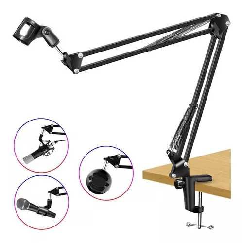 (MUSIC BRAND) Стойка микрофонная пантограф NB-39 чёрный