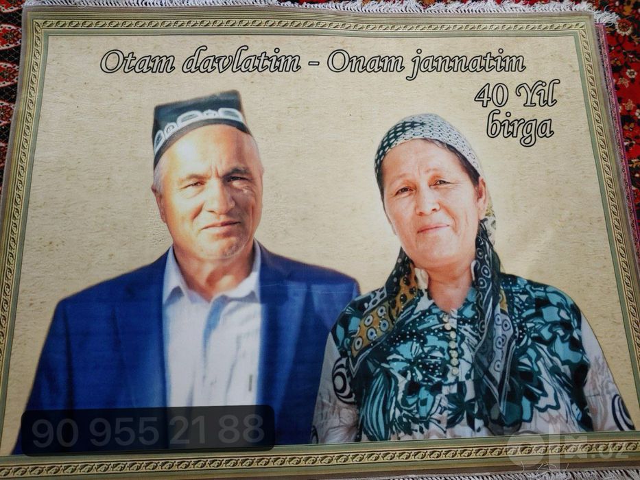 Фото на ковре на ЗАКАЗ Rasm gilam Zakaz
