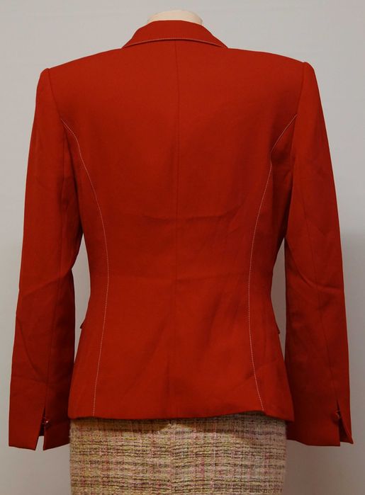 Sacou vintage  Thierry Mugler pour Clarins rosu marimea 40