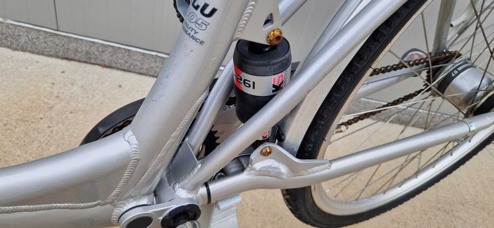 Дамски алуминиев велосипед Alu Bike колело 28"