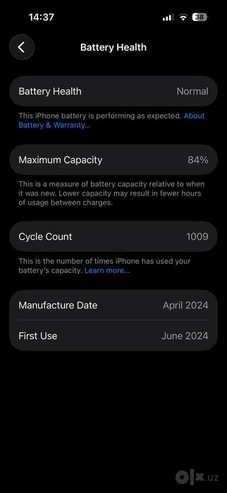 iPhone 15 kafolatlangan