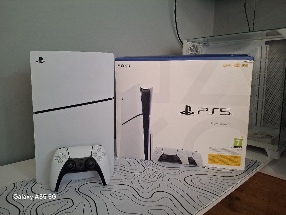 PS5 Disk Edition 1TB + контролер + кутия