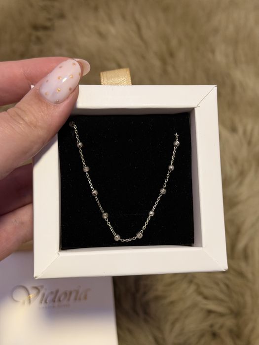 Сребърна гривна Victoria gold&silver