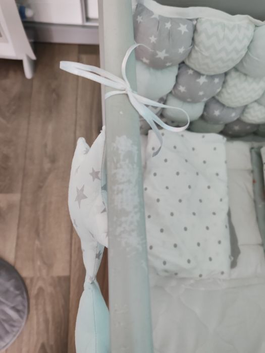 Детска кошара IKEA сива