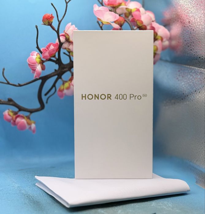 НОВ!!! HONOR 400 Pro, Dual SIM, 12GB RAM, 512GB ROM, Midnight Black
