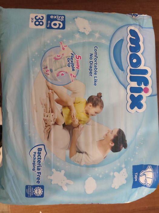 Продам памперсы молфикс 6
