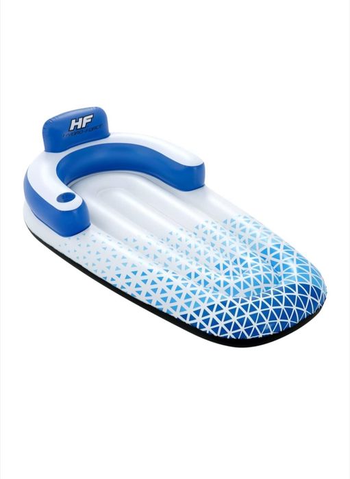 Sezlong plutitor Hydro-Force, albastru, 183x97 cm