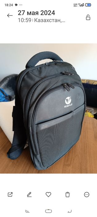 Рюкзак . Цвет черный .