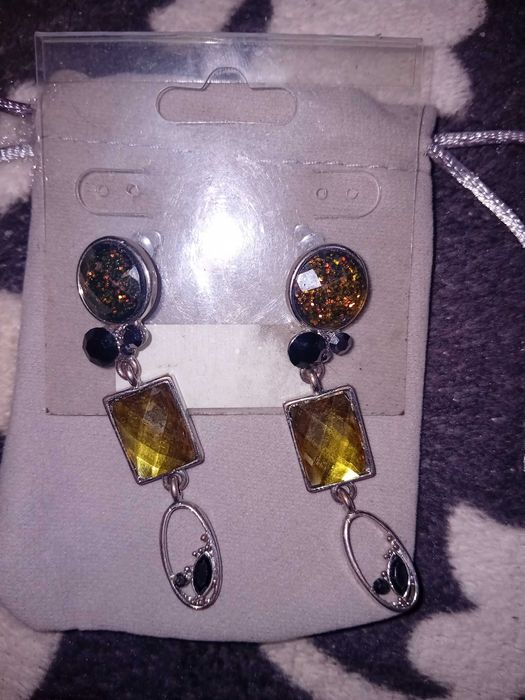 Bijuterii argint chihlimbar plus gablonț