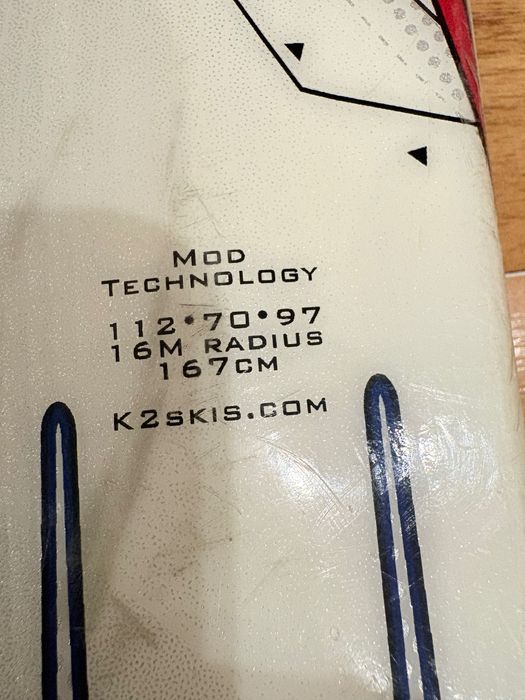 Лыжи K2 Comanche