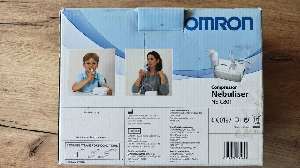 Aparat aerosoli / nebulizator NE-C801, Omron
