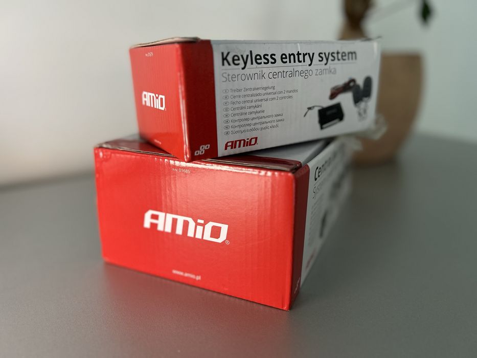 Amio - Modul închidere centralizată cu actuator și două telecomenzi