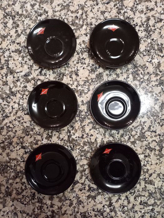 Чинийки черни DONCAFE 12 см диаметър