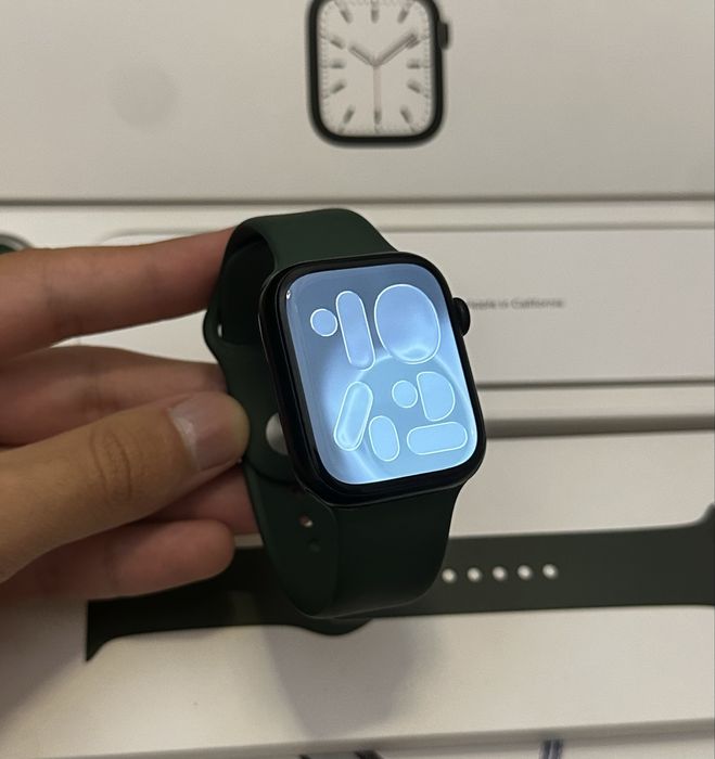 Apple watch 7/45 80% Green