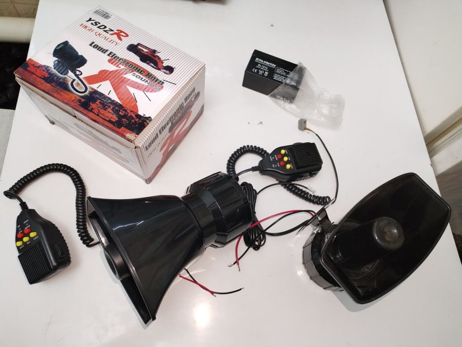 Сирена на авто или мопед велосипед