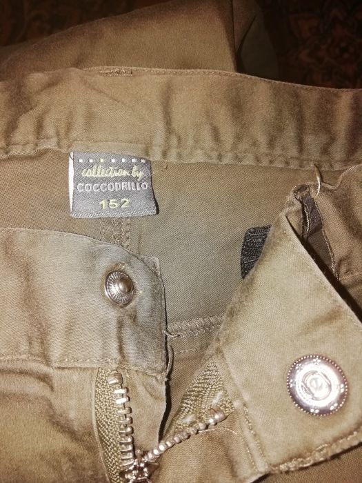 Брюки цвета хаки