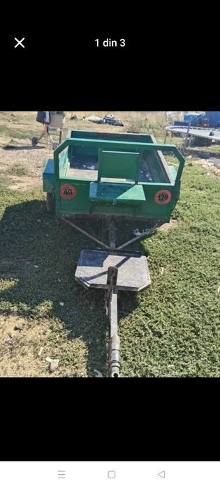 Vând remorcă  multucultor