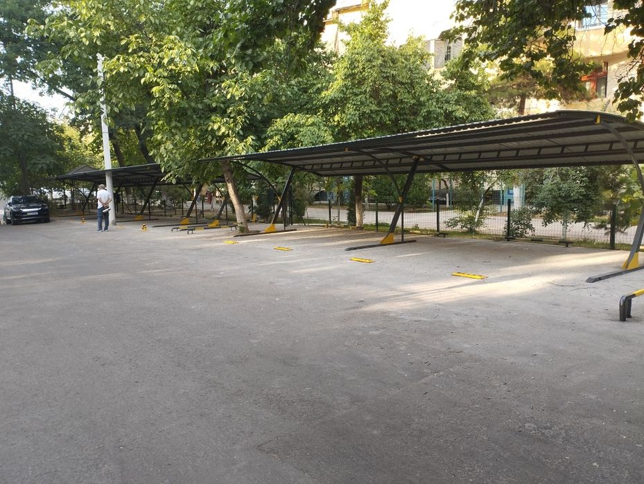 Навес мошиналар учун ховлига ва бошка турдаги