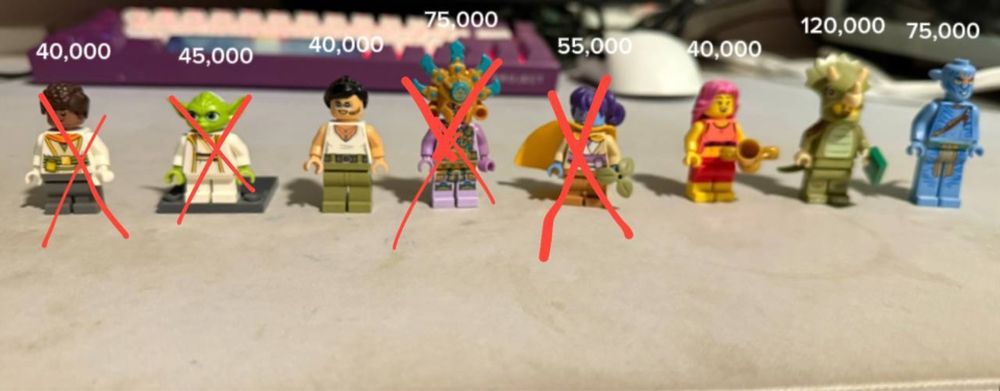 Лего фигурки (оригинал) из наборов и 25 серий минифигурок