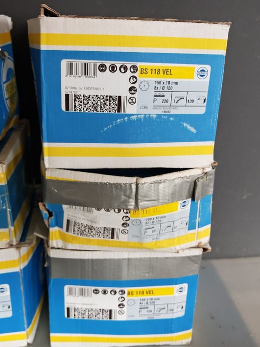 Професионални Шкурки HERMES BS 118 VEL Antistatic – 150мм (Пълен Компл