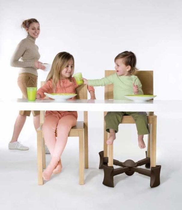 Inaltator scaun copii Kaboost - maro