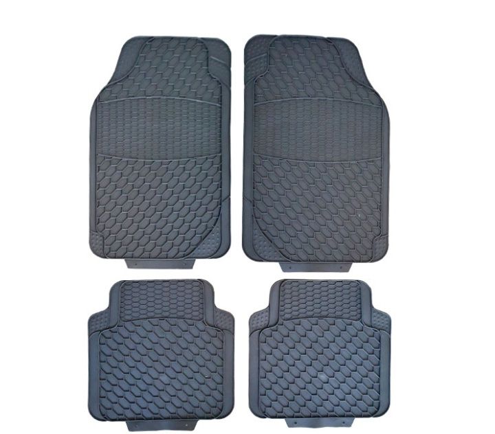 Гумени стелки универсални черни  4бр.