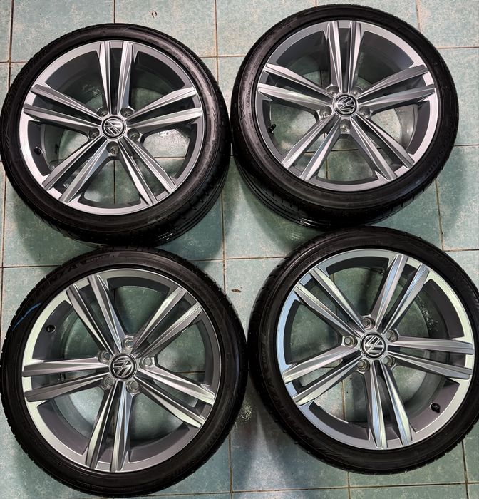 Roti/ jante aliaj R18 originale Vw Golf 7 8 Gti Gtd 225/40/18 vara