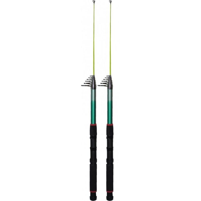 Set de pescuit format din 2 lansete 3.6 m, mulinete, suporti, forface