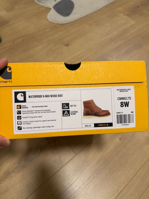 Carhartt wedge boot боти