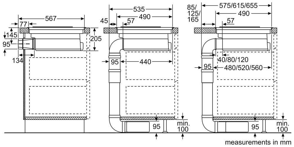 филтърна система NEFF Z8200X1 за готварски плот с вграден аспиратор