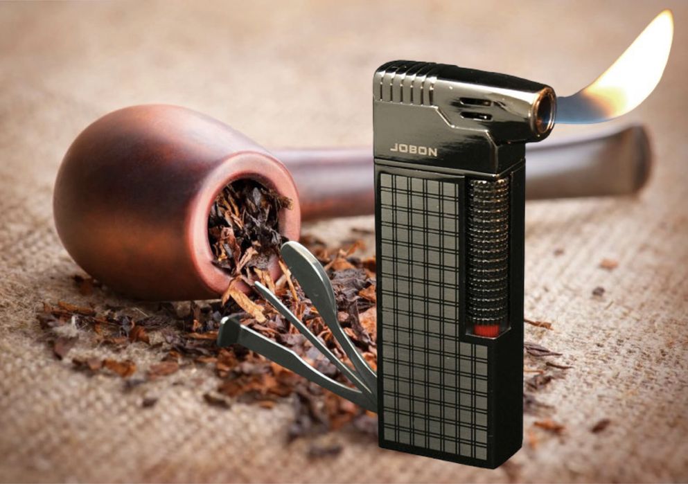JOBON запалка за лула вградени инструменти почистване зареждане