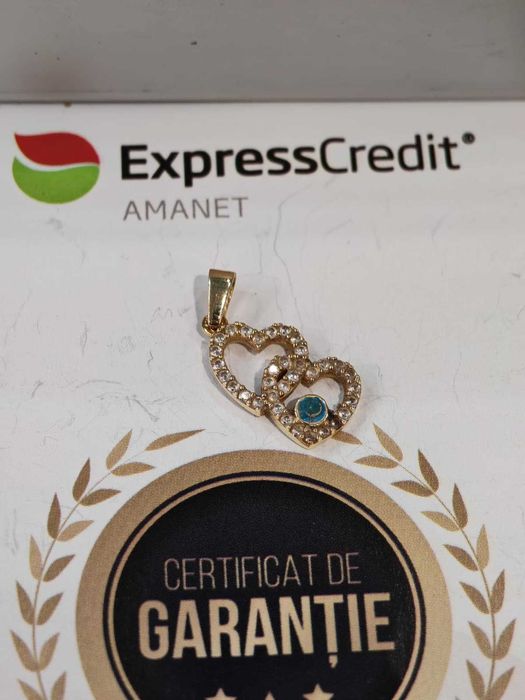 (Ag44 6707.3) Pandantiv aur 14K 1.47g