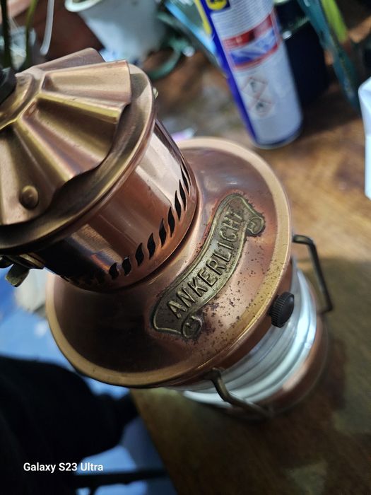 Продавам: Винтидж Морски Фенер (Anchor Light) – Den Haan Ro