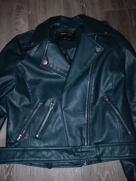 Куртка кожаная новая
