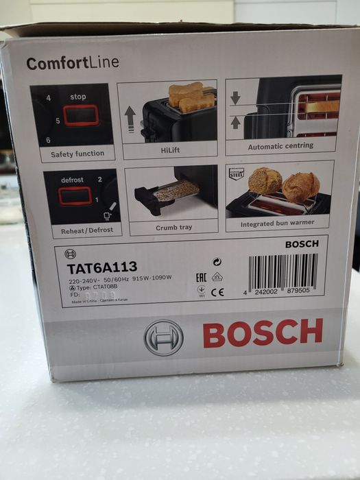 Тостер для хлеба Bosch