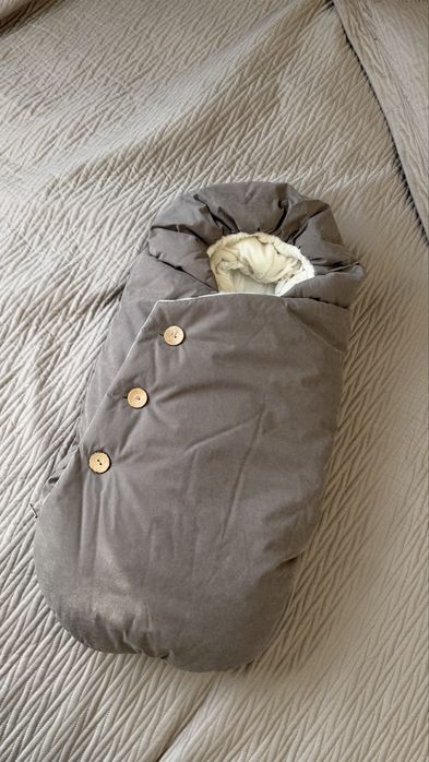 Зимний конверт на выписку