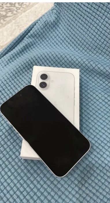 Смартфон Apple iPhone 16 128Gb NanoSIM+eSIM белый