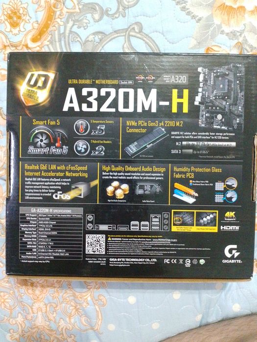 Gigabyte ga-a320m-h