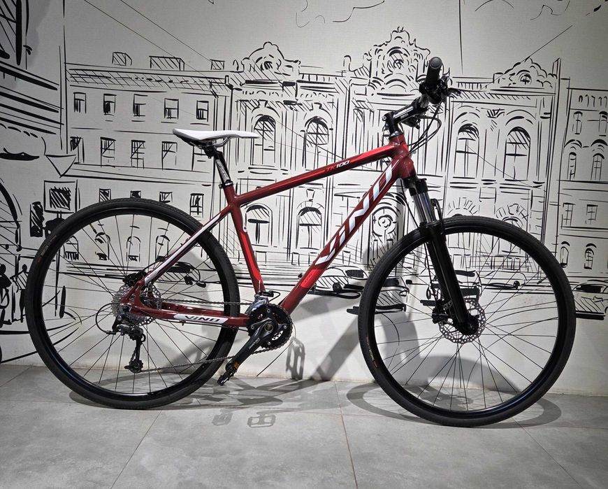 Велосипед "VINO" TK100. Грэвел. Гравийный. Гибридный. Городской байк.