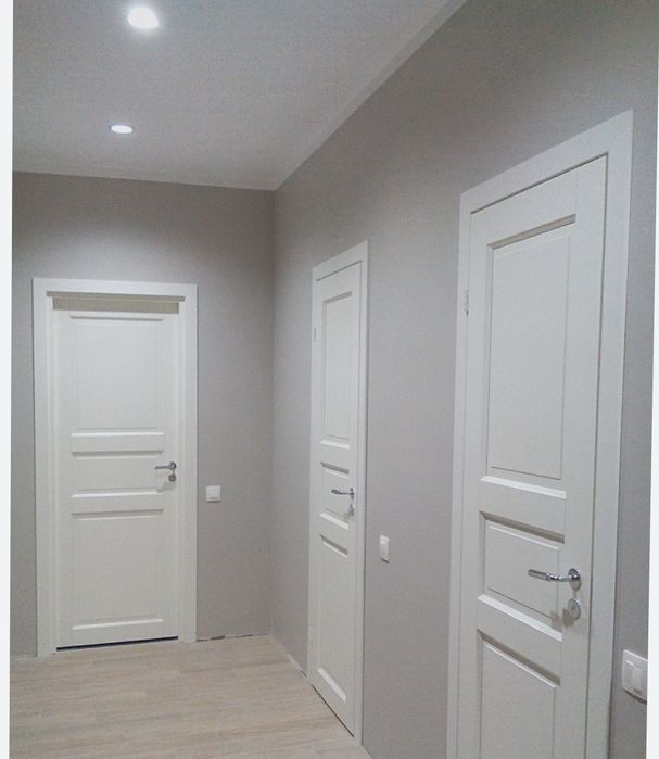 Установка межкомнатных  дверей