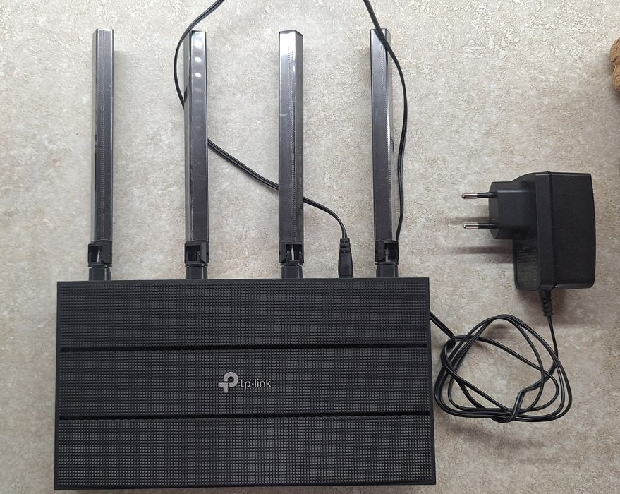 Безжичен рутер TP-Link Archer AX17, двубандов Gigabit AX1500, Wi-Fi 6,